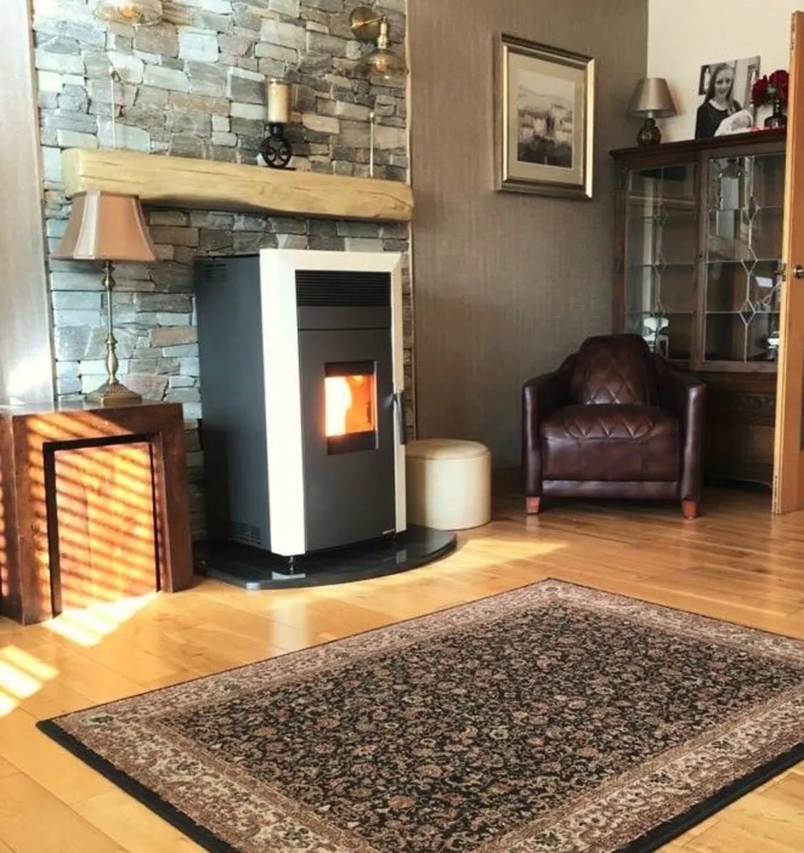 Commo 15kw Wood Pelelt Boiler Stove - Image 2