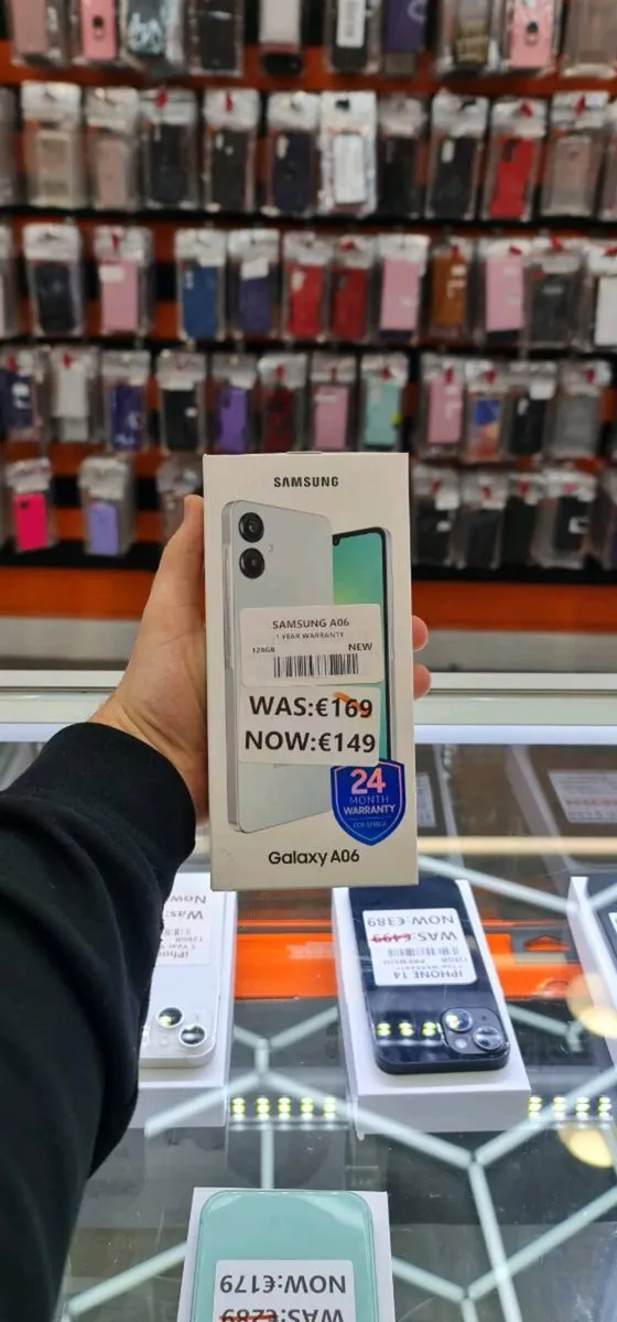 Samsung A06 128GB NEW White unlocked