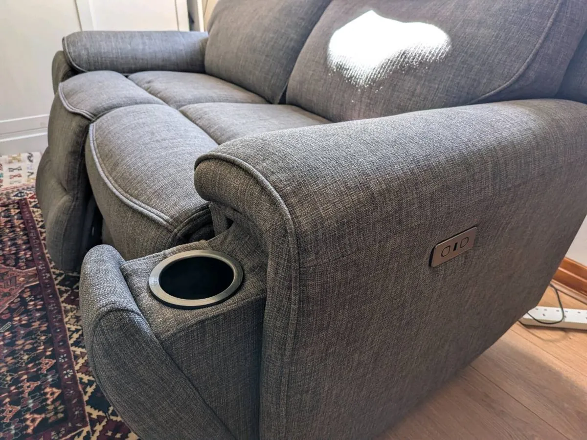 Mila 2 Seater recliner sofa - Image 2