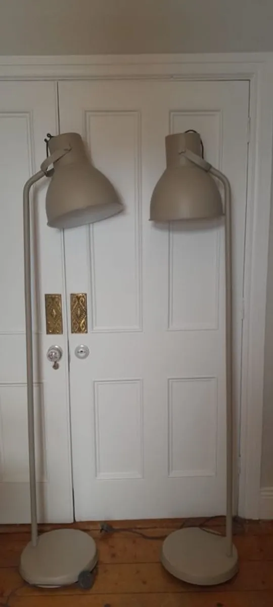 ikea Hektar floor lamps - Image 1