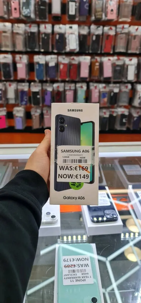 Samsung A06 128GB NEW Blue unlocked