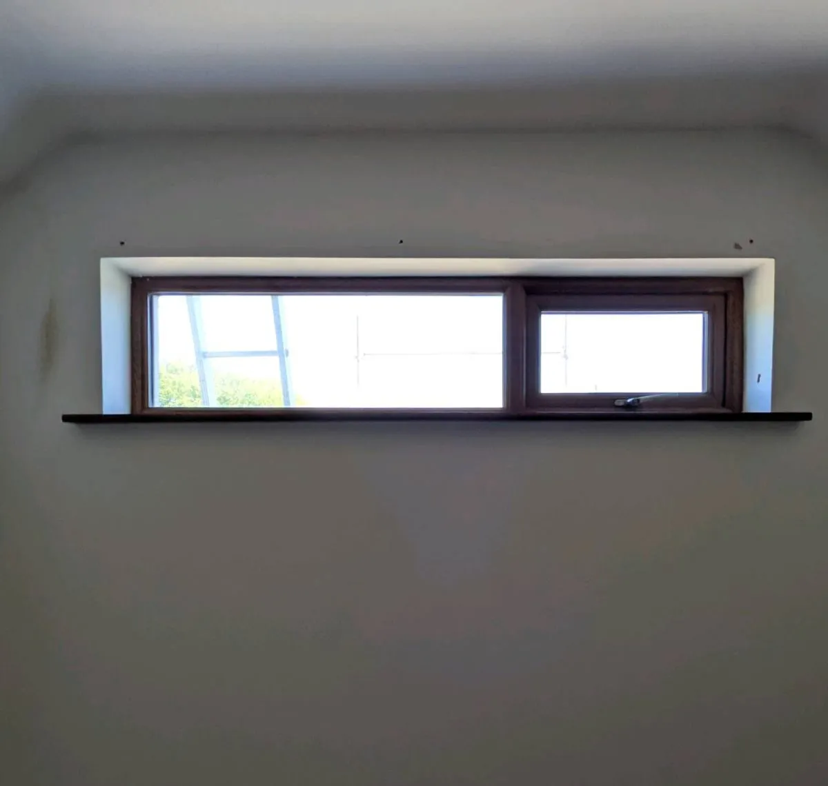 Double glazed Oak window