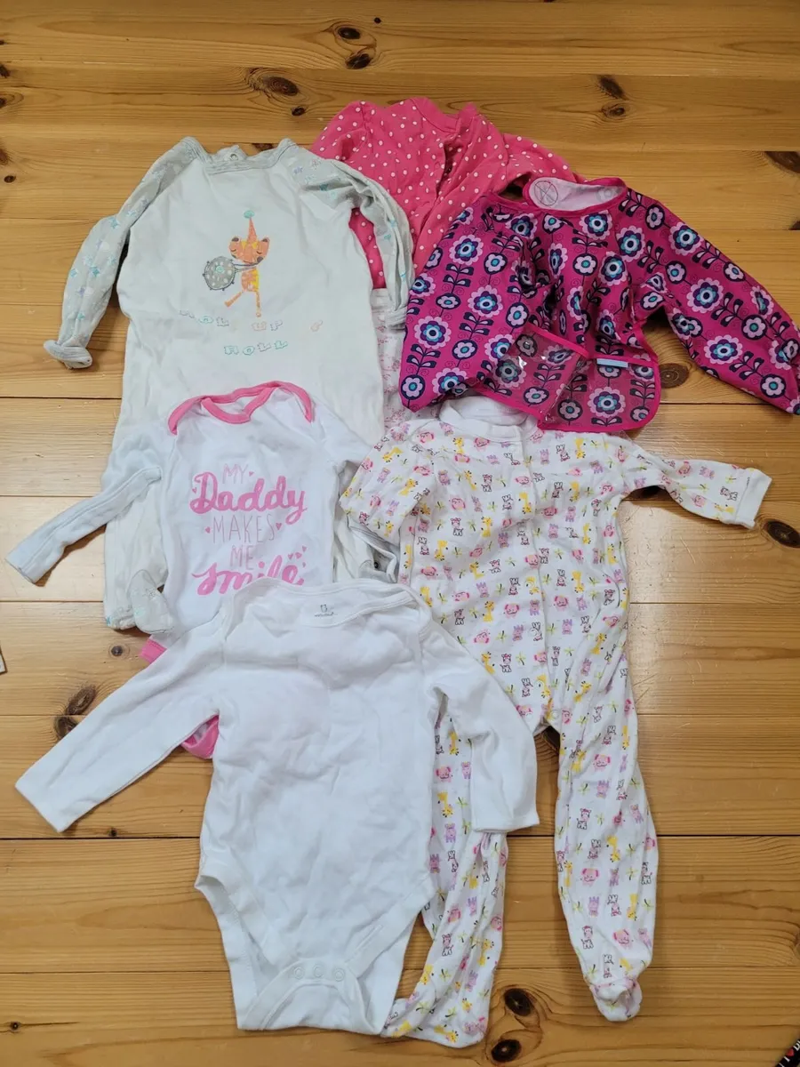 Baby Girl Clothes Age 9/12m - Image 2