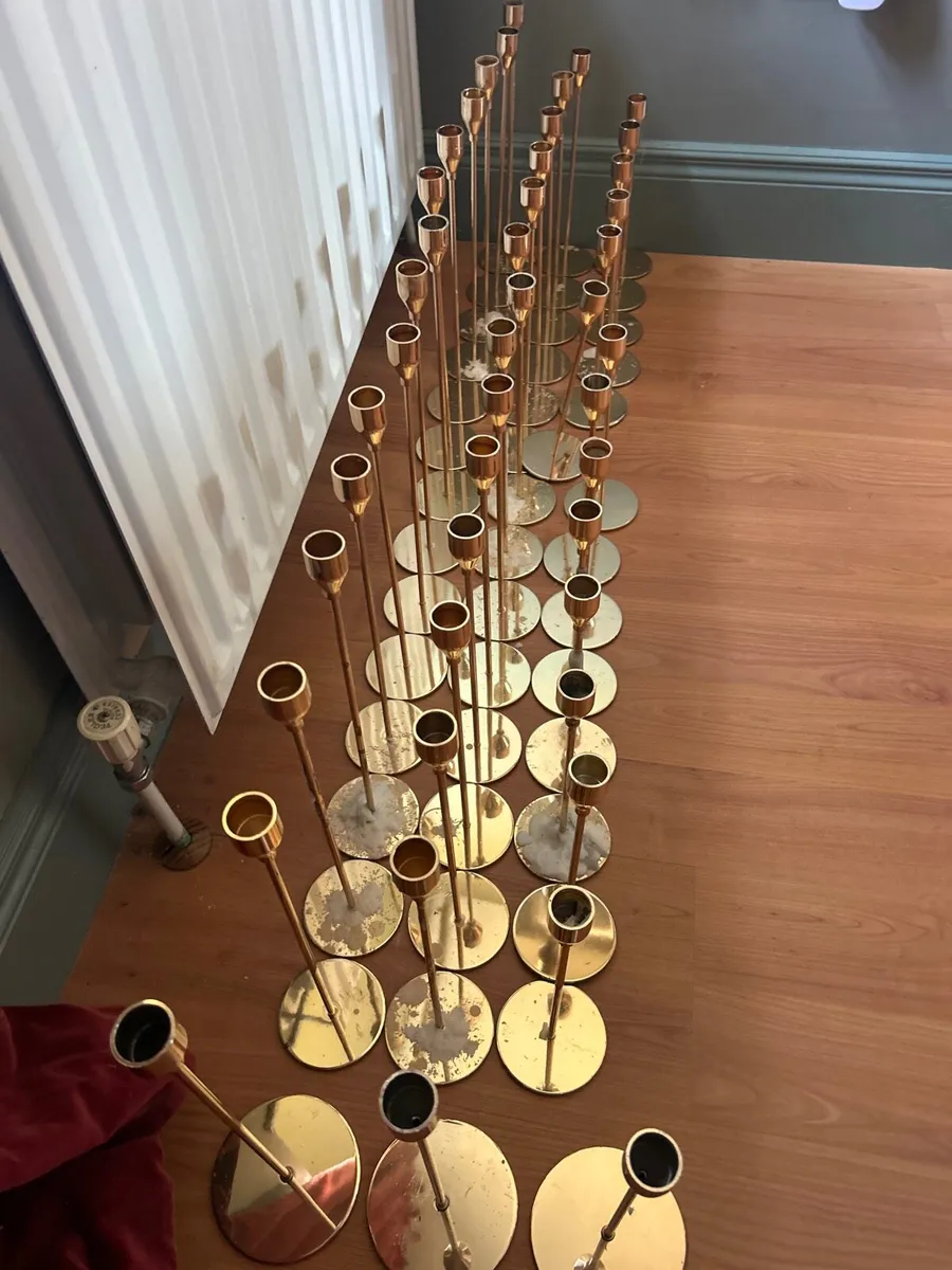 Candle holders x 45 - Image 1