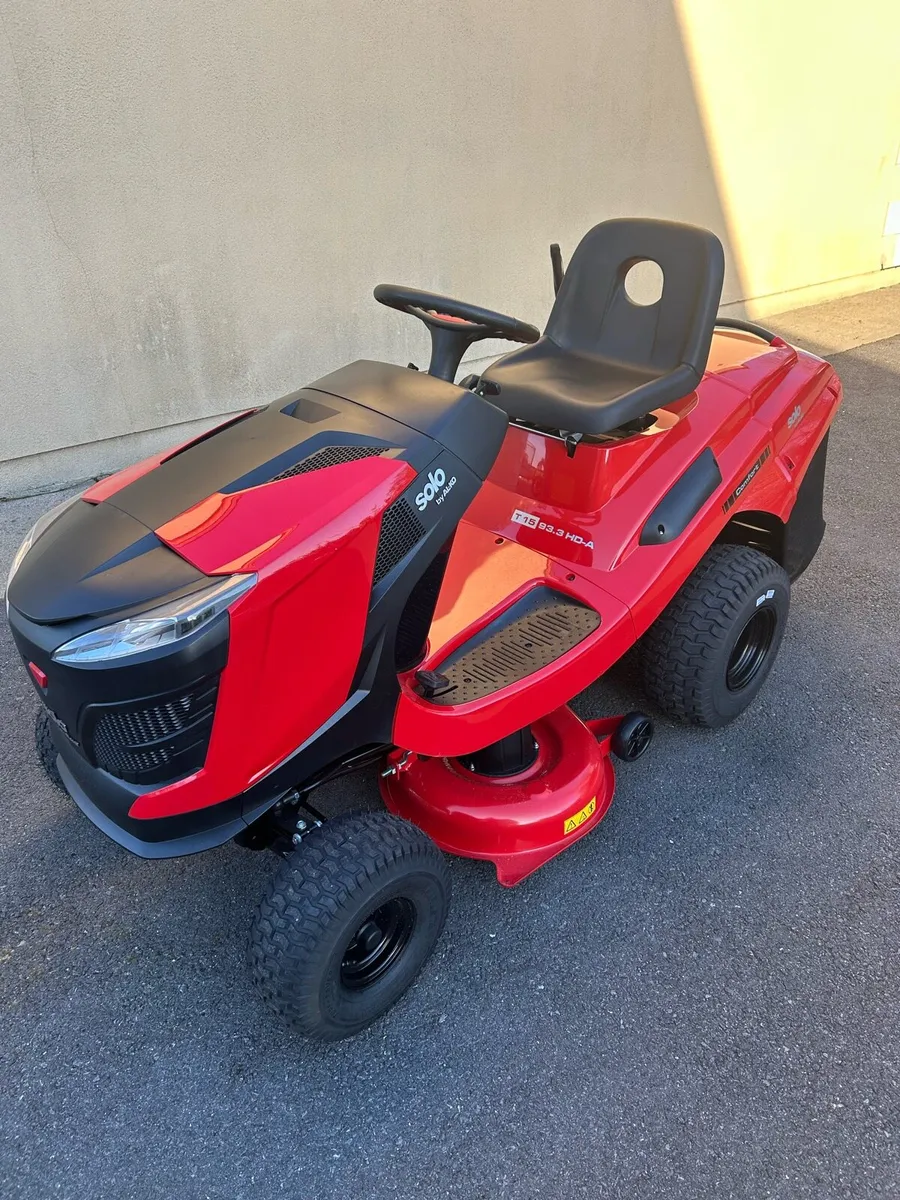 Solo ALKO mower T15-93.3 New Ride on Lawnmower - Image 1