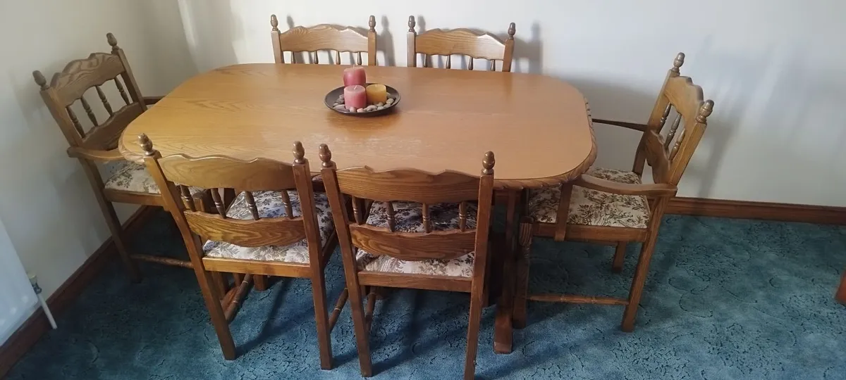 Table and chairs
