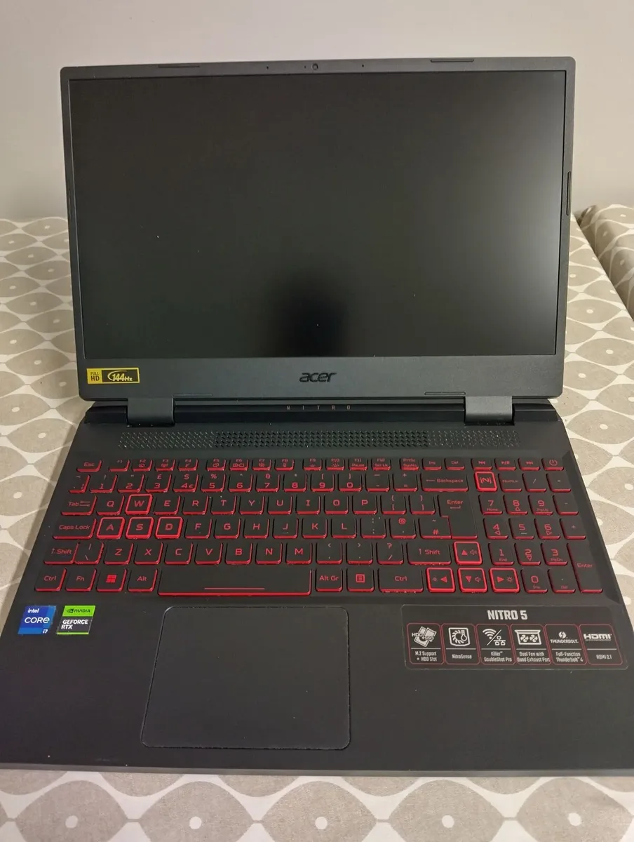 Gaming laptop Acer nitro 5 1TB GeForce RTX 3060 - Image 1