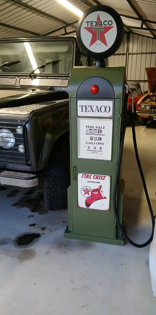 Retro Vintage Petrol Pumps - Image 1