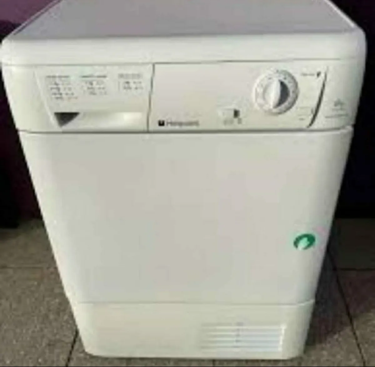 Hotpoint condenser dryer