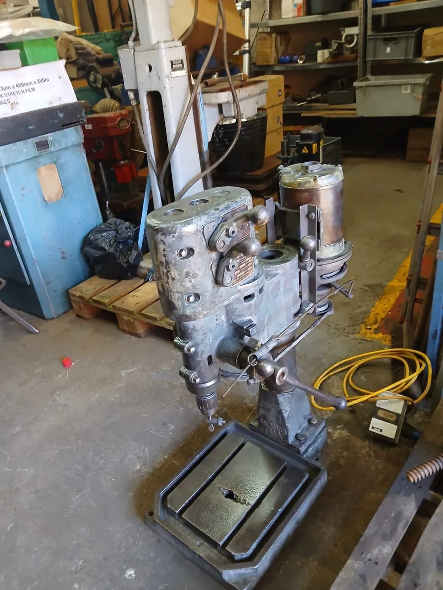 SINGLE PHASE GEARED INDUSTRIAL BENCH DRILL - Image 4