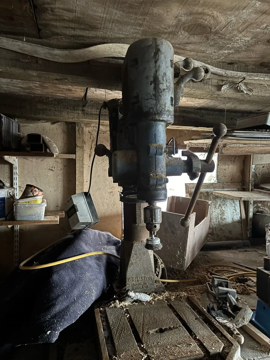 SINGLE PHASE GEARED INDUSTRIAL BENCH DRILL - Image 3