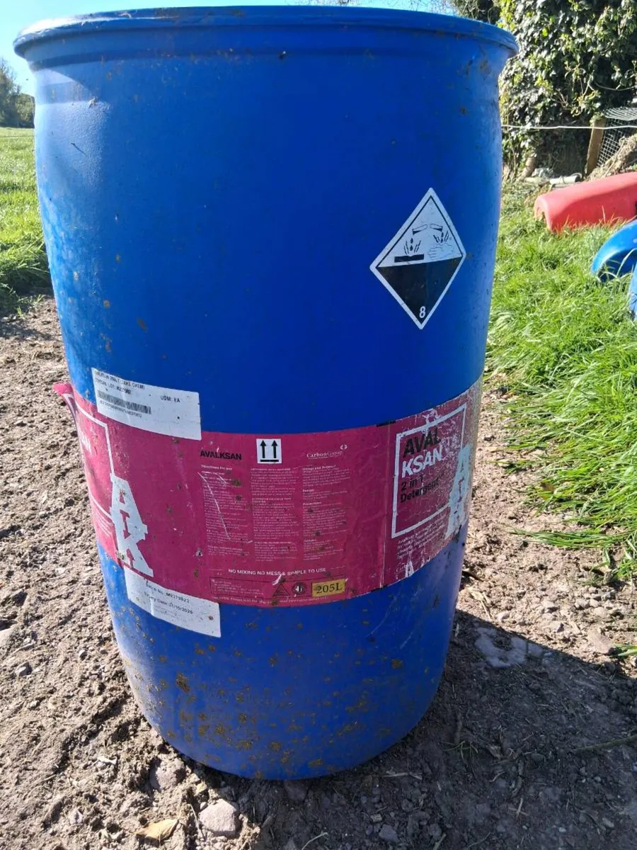 50 x 200 Litre Blue Barrells - Image 1