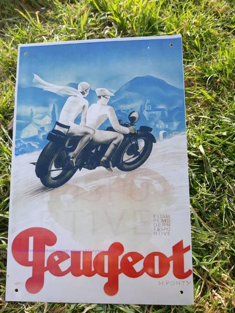 Peugeot Tin Sign