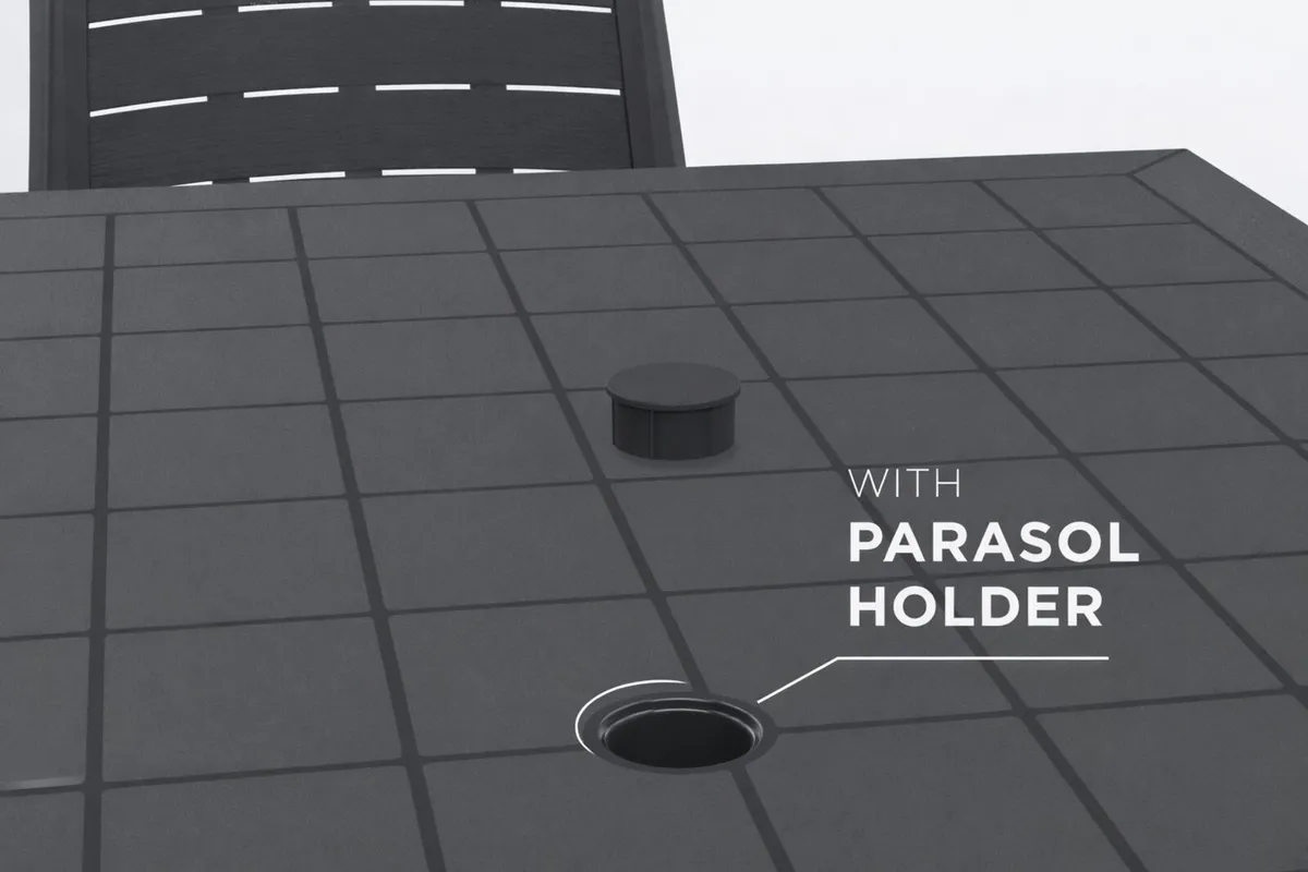 Cedargrain Home 6 Seater Table & 6 Chairs - Image 4