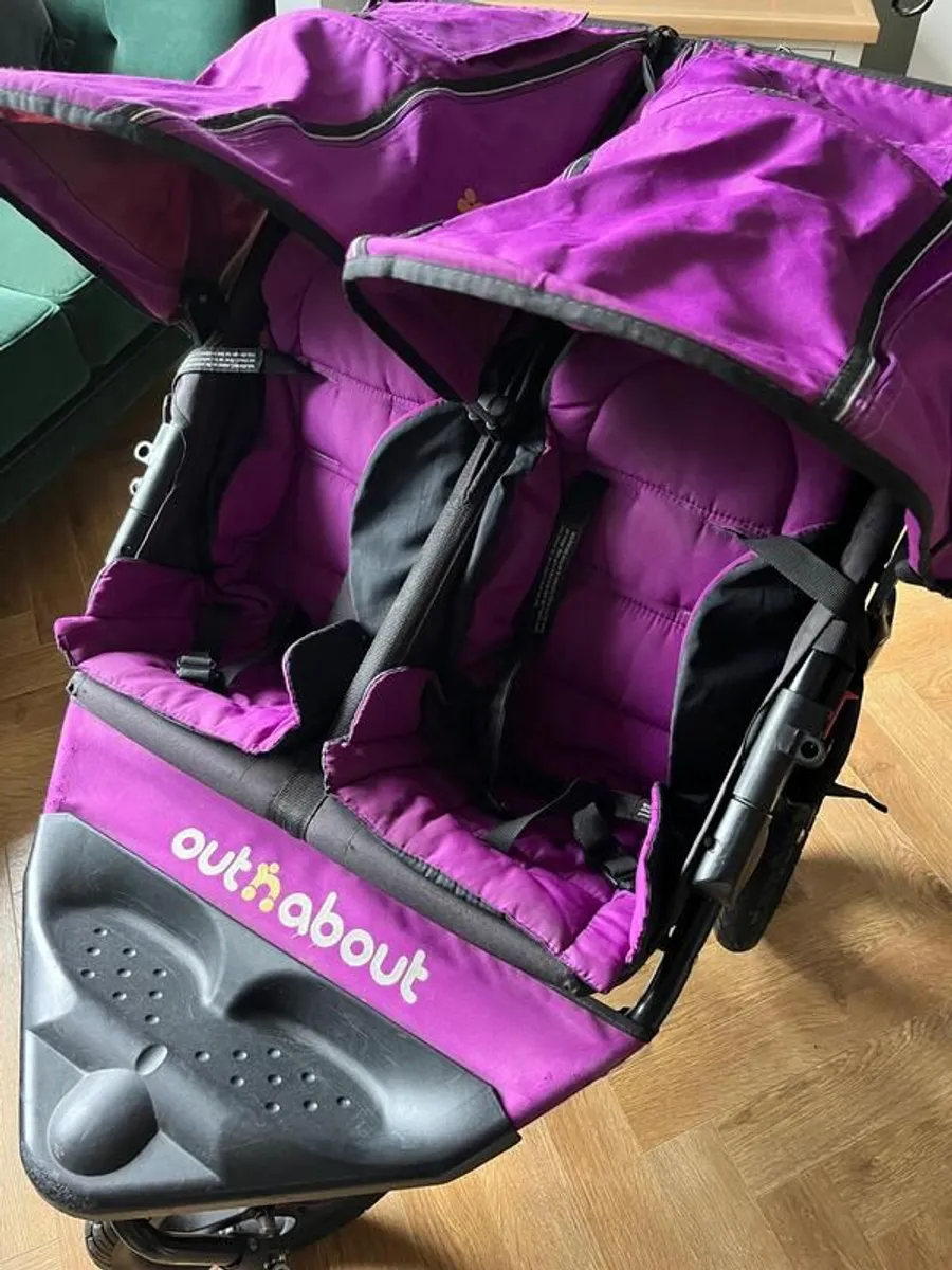 Out N About Nipper Double Buggy - Image 1