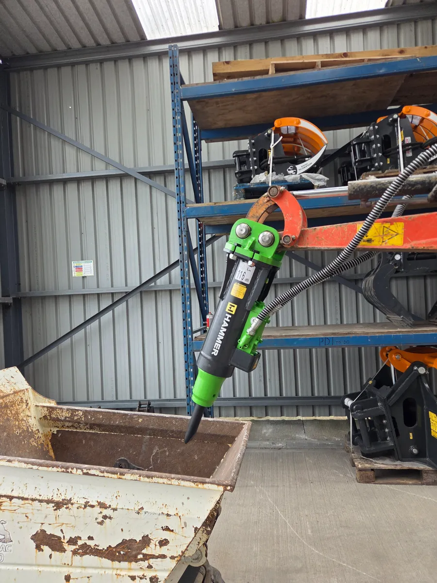 Kubota Kx008,Slanetrac Dumper & Breaker Package - Image 3