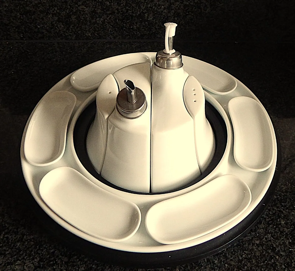 Meadows & Byrne 12 Piece Porcelain Condiment Set - Image 1