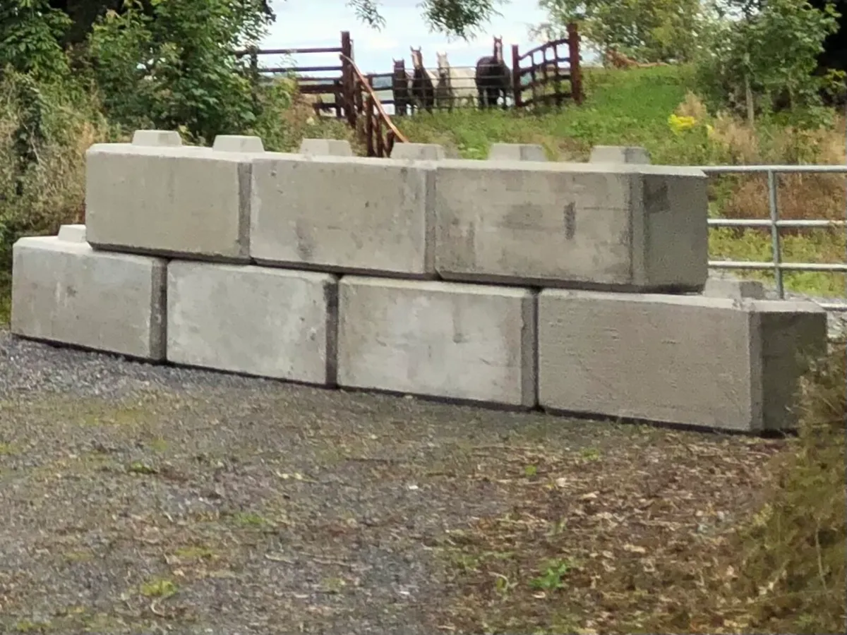 Interlocking Concrete Blocks - Image 1