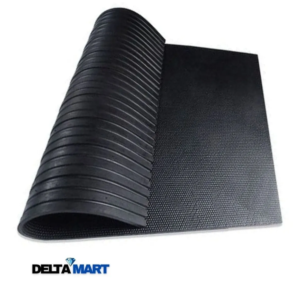 18mm 6ft x 4ft Hammer Design Rubber Mat - Image 3