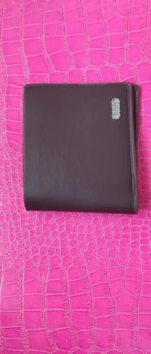 Brown Audi wallet - Image 1