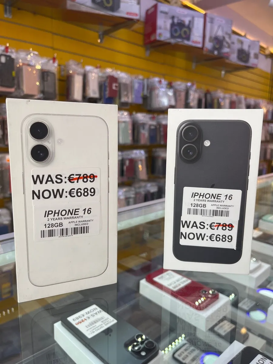 iPhone 16 2 years warranty 128GB - Image 1