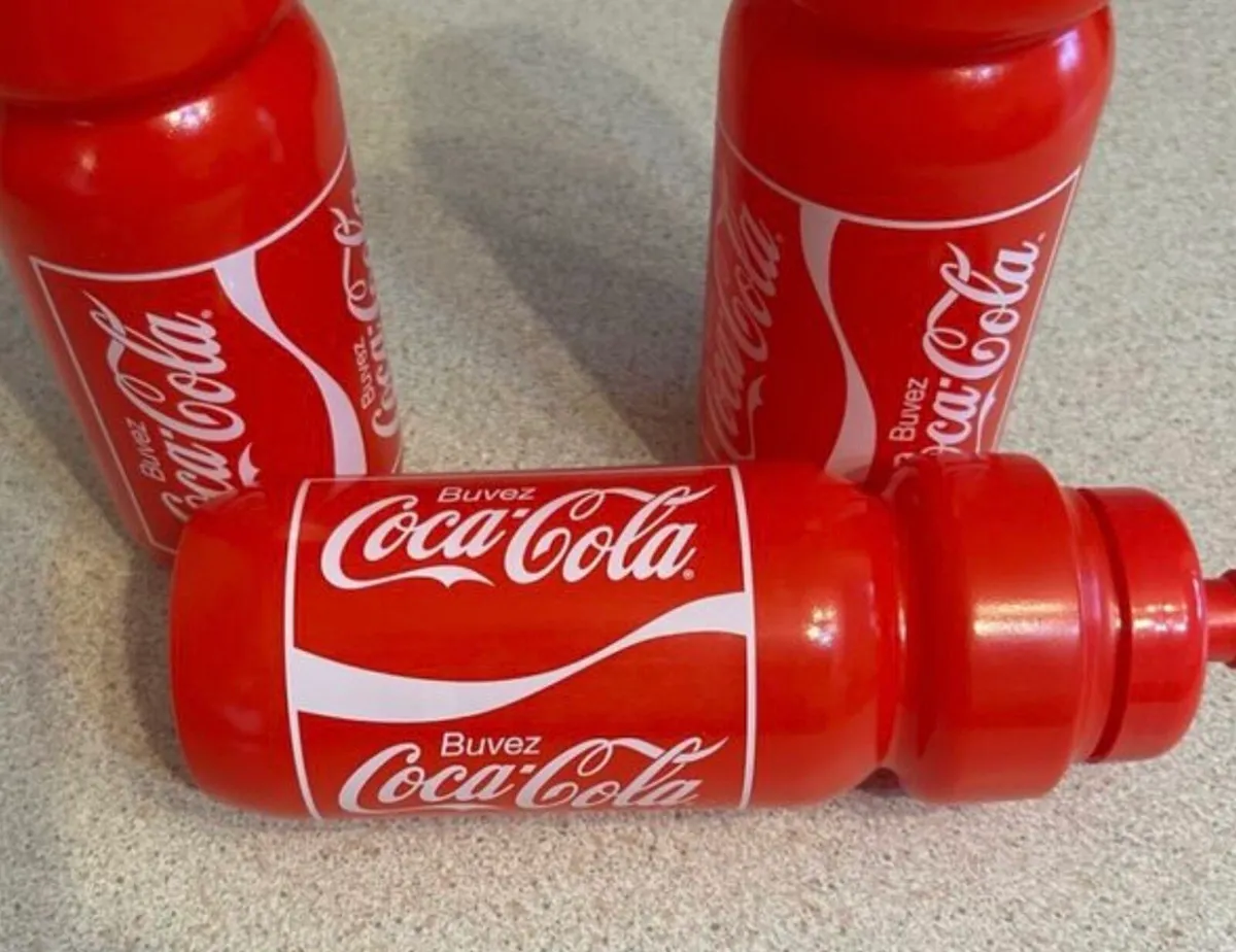 Tour de France water bottles new - Image 3