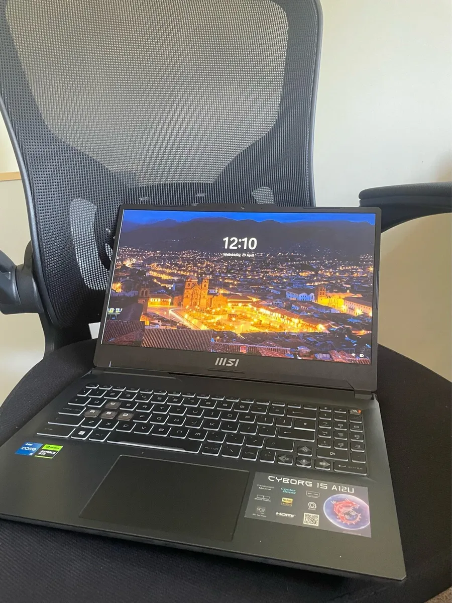 MSI Cyborg 15 Gaming Laptop – i5 / RTX / 16GB RAM - Image 1