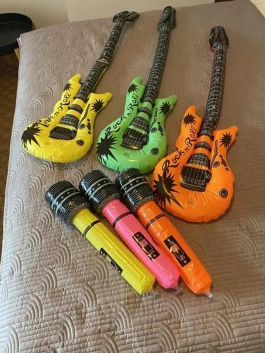 Inflatable Guitars and Microphones