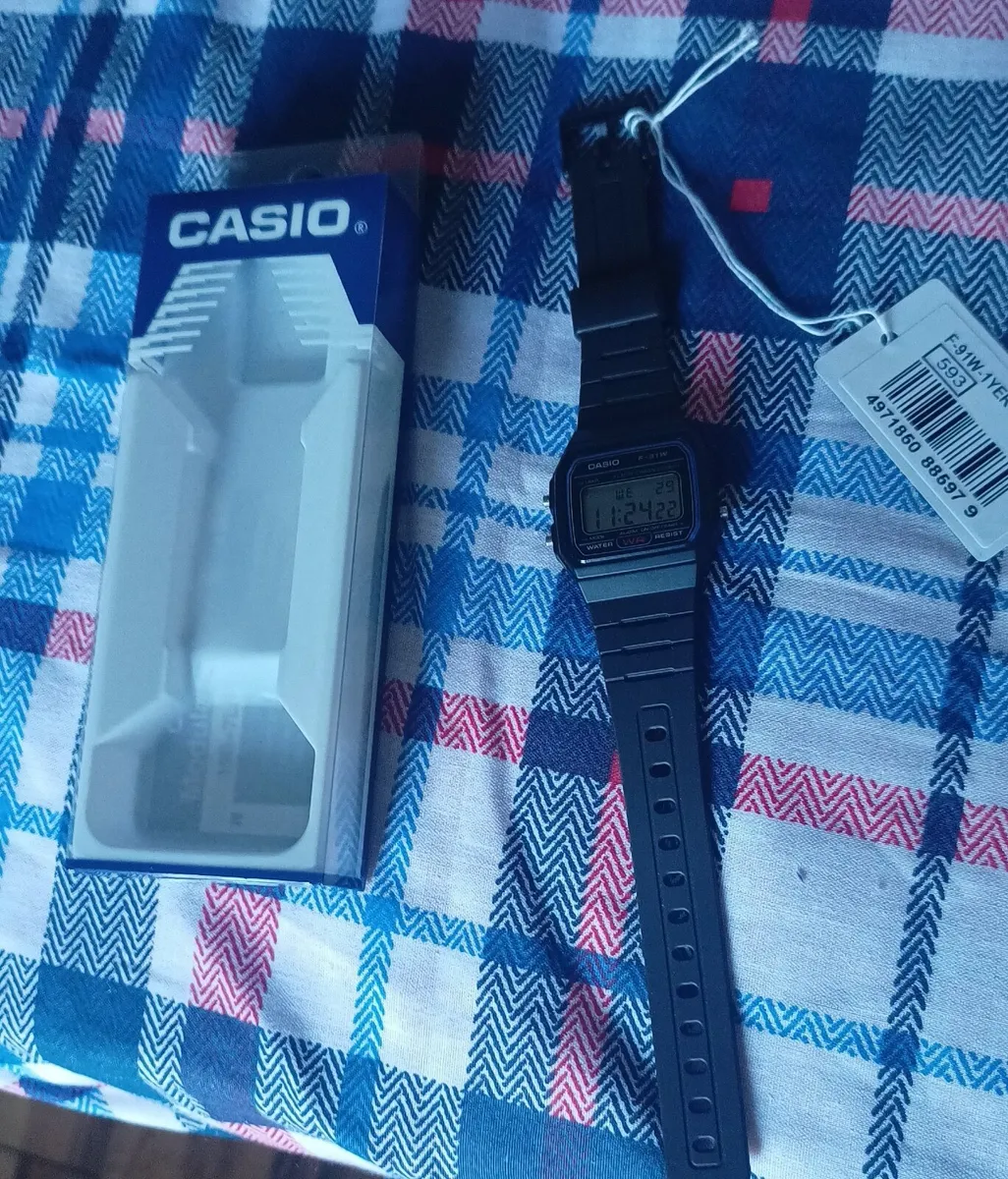 Casio Black F-91W - Image 3