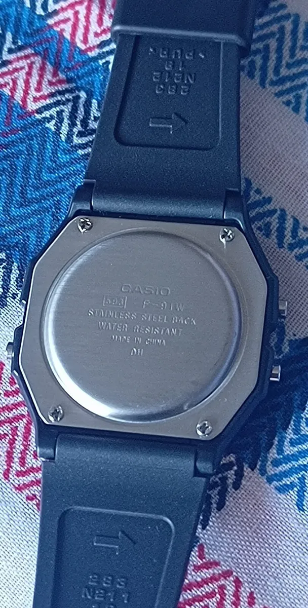 Casio Black F-91W - Image 4