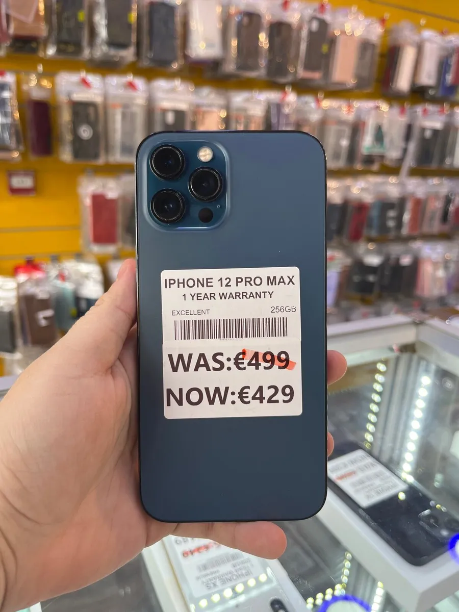 iPhone 12 Pro Max 1 year warranty and 256GB - Image 1