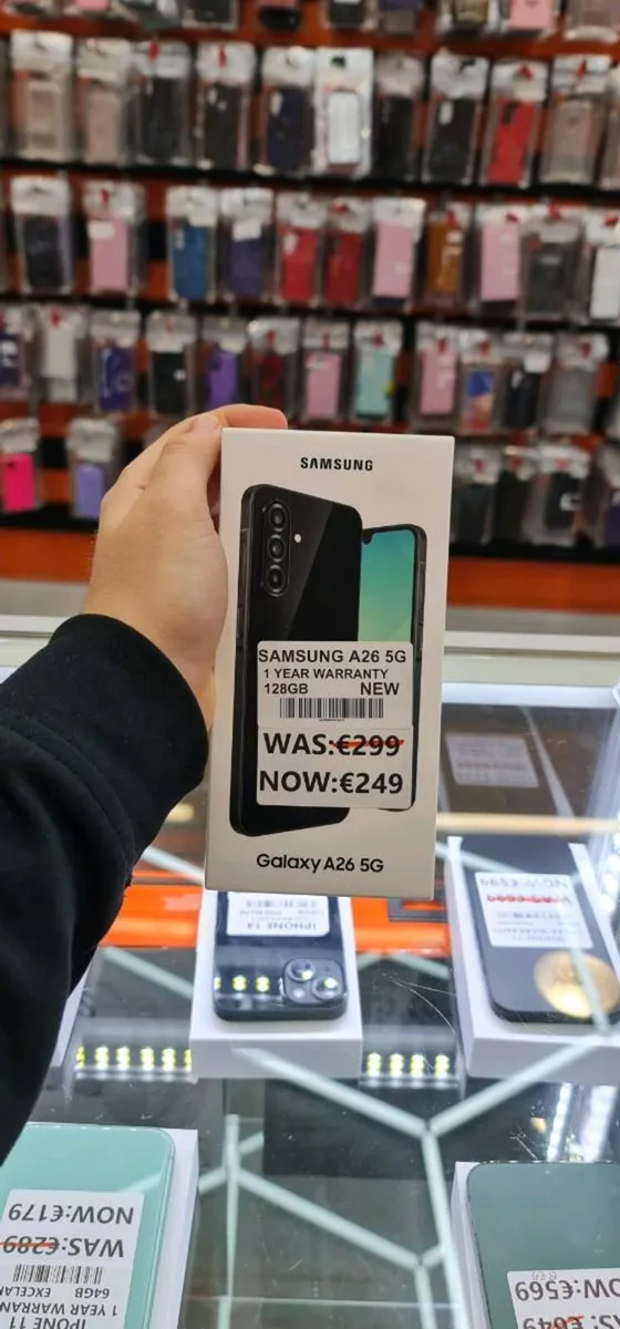 Samsung A26 5G 128GB NEW Black unlocked