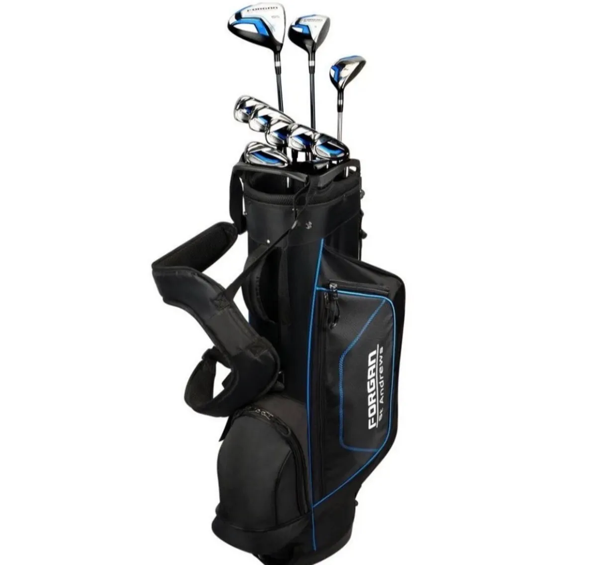 New Mens Graphite Golf Clubs Set & Bag Forgan F200 - Image 1