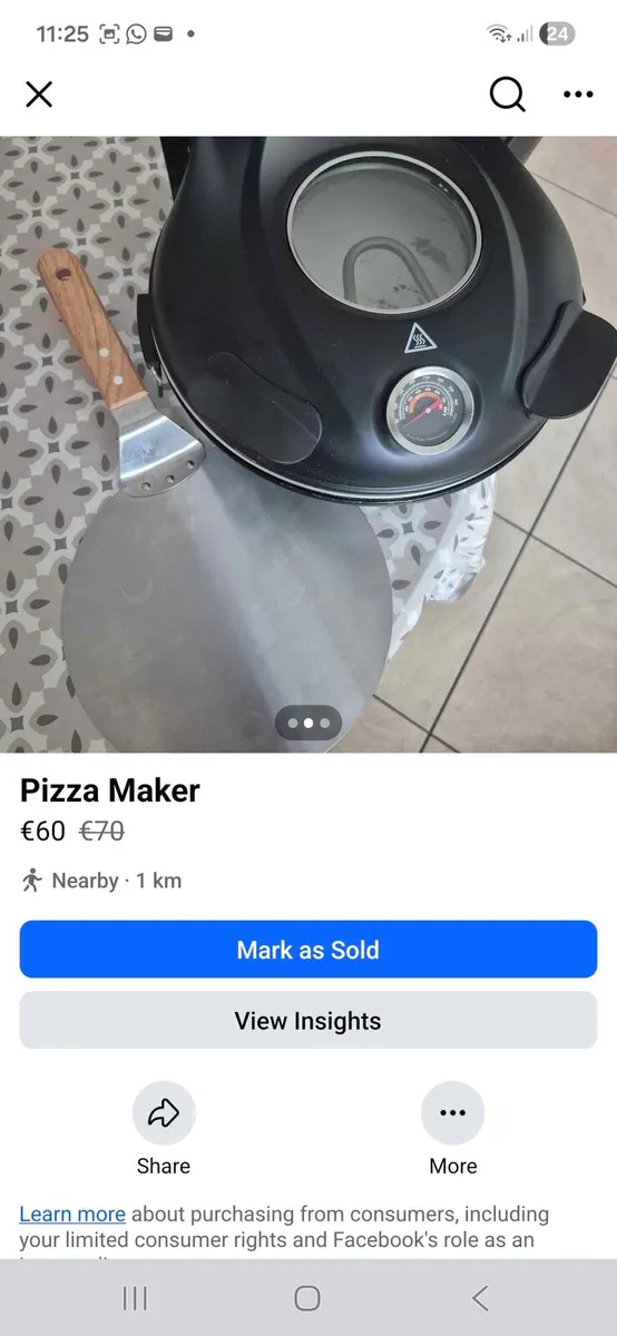 Klaif Electric pizza oven - Image 2