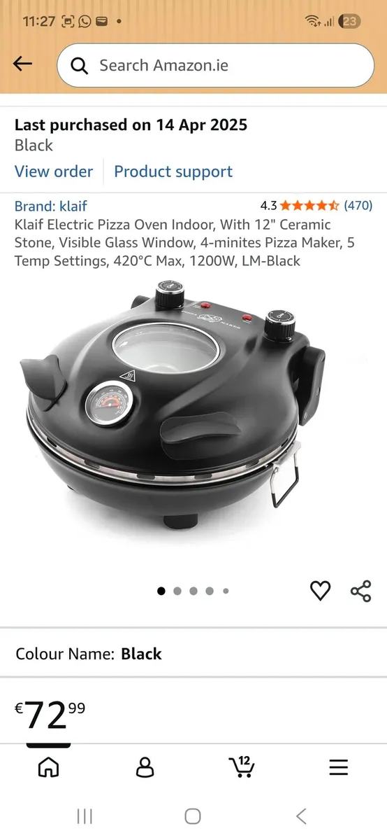 Klaif Electric pizza oven - Image 3