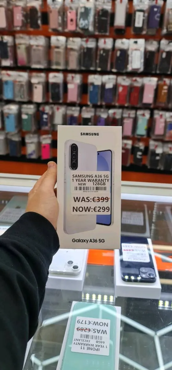 Samsung A36 5G 128GB NEW Purple unlocked