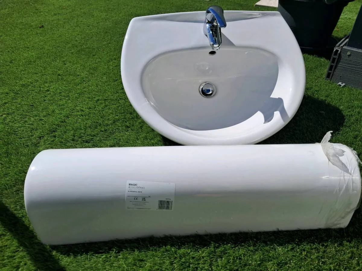 Sink and pedestal new - Image 3