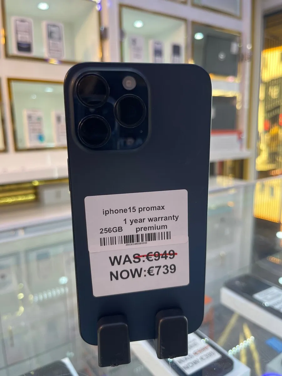 iPhone 15 pro max 1 year warranty and 256GB - Image 1