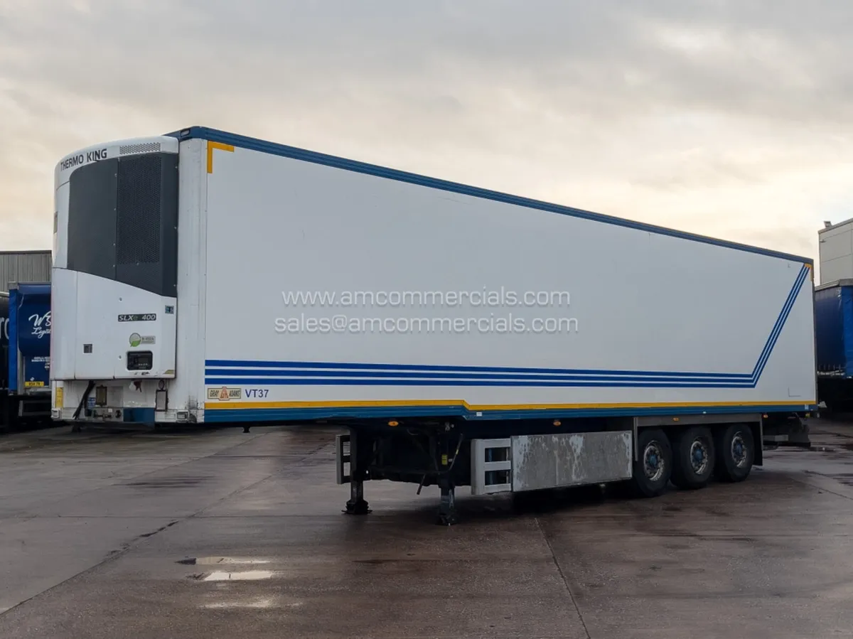 2015 GRAY & ADAMS MEAT RAILER FRIDGE TRAILER - Image 2