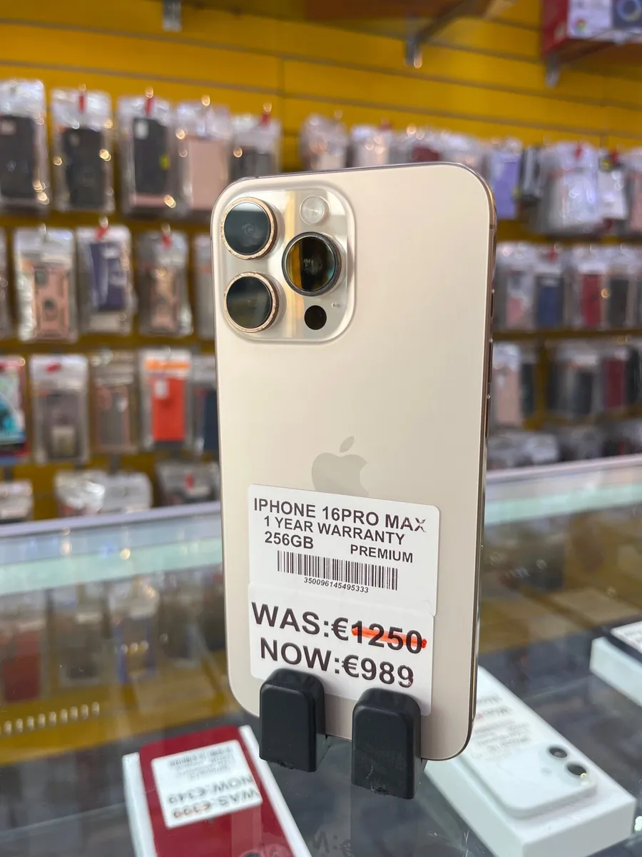 iPhone 16 pro max 1 year warranty 256GB - Image 1