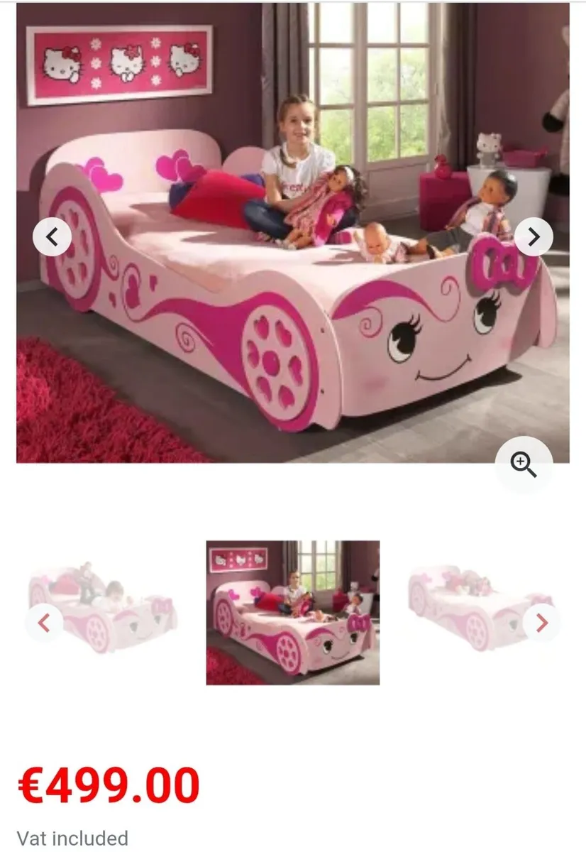 A wooden car bed - Image 3