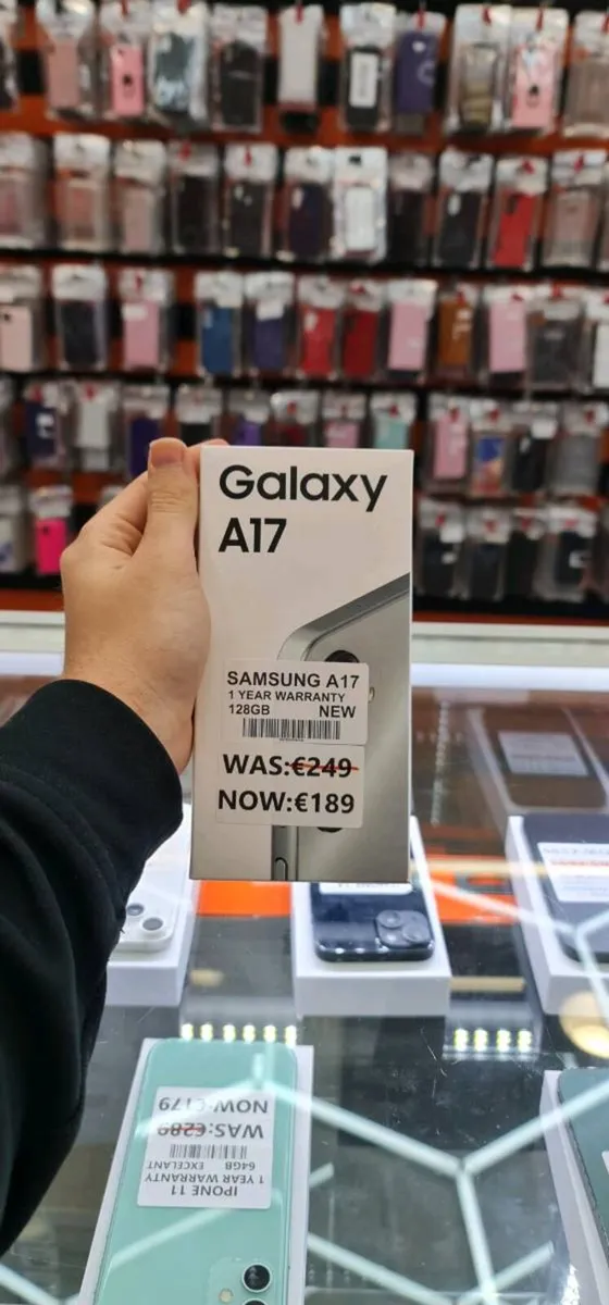 Samsung A17 128GB NEW Grey unlocked