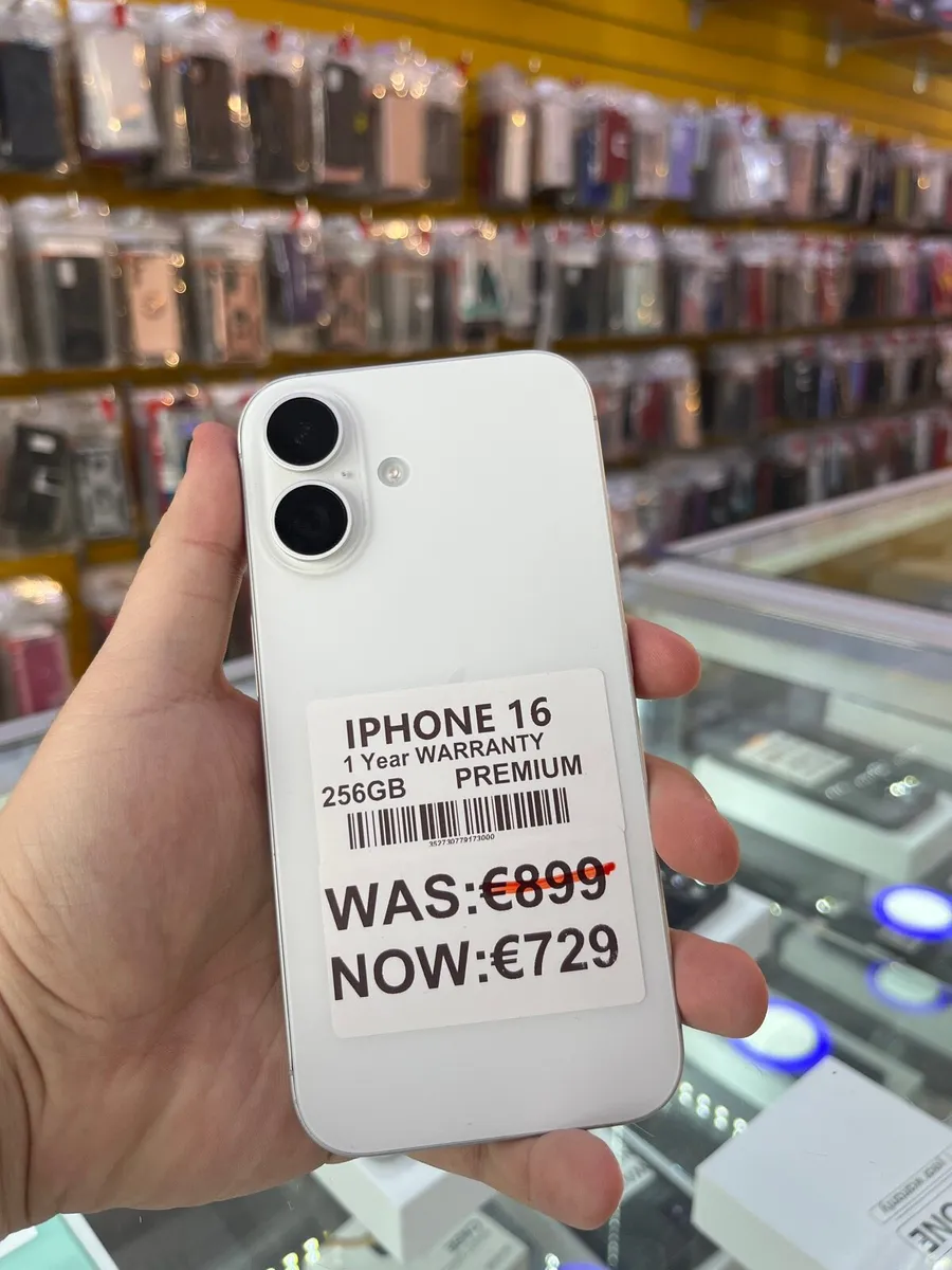 iPhone 16 1 year warranty 256GB - Image 1