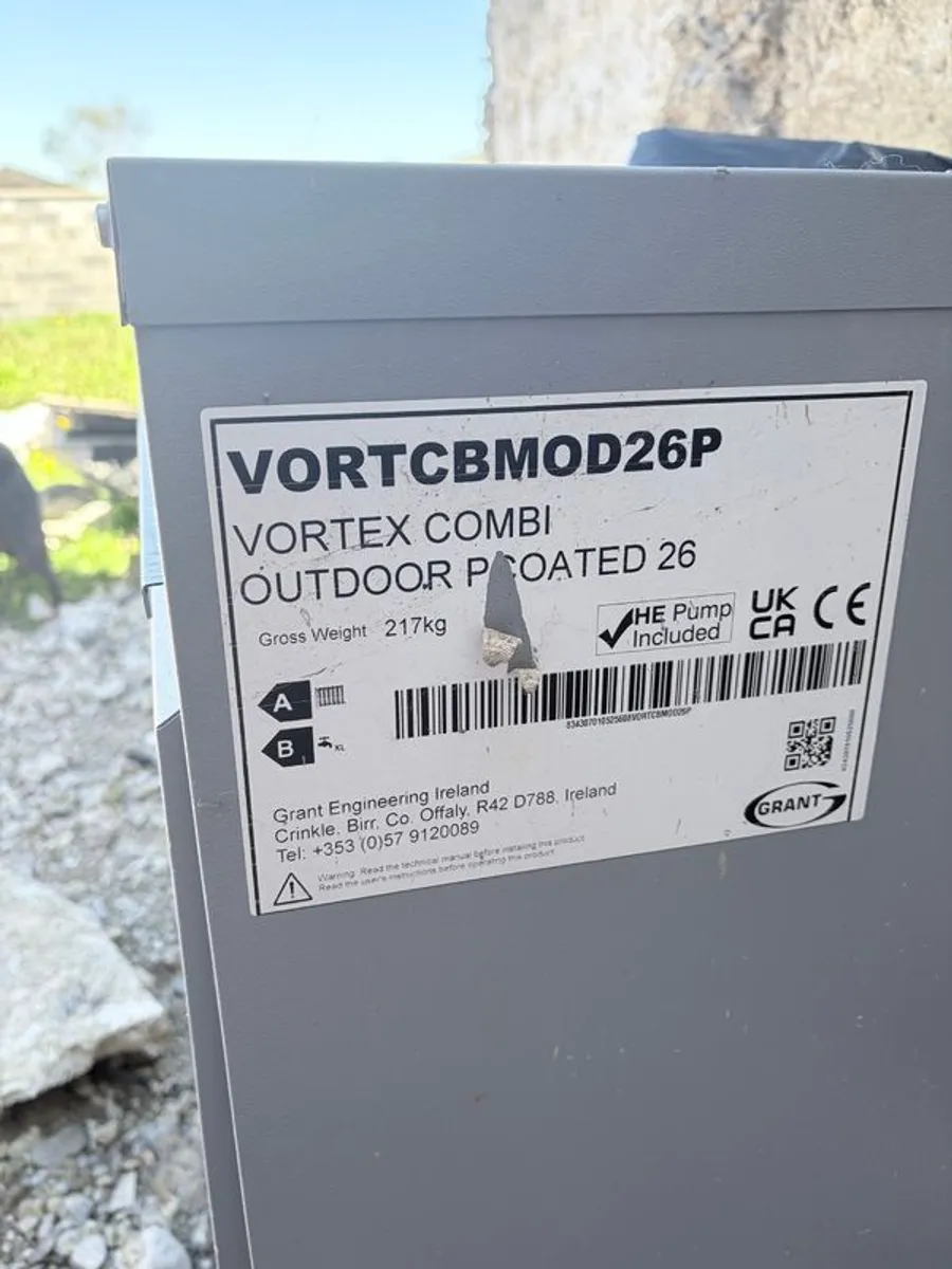 Vortexcombi outdoor oil boiler - Image 1