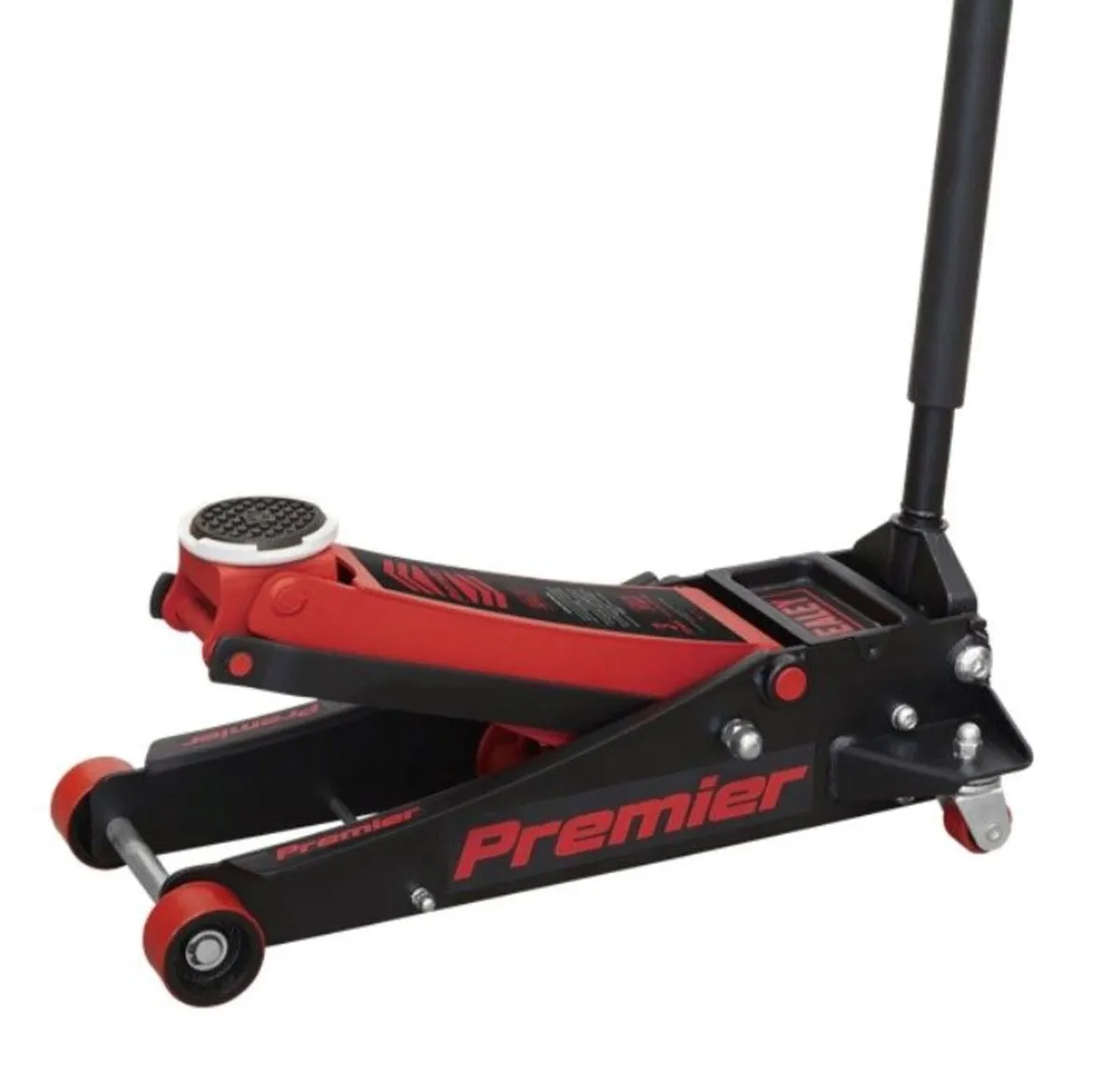 Trolley Jack 3 Tonne Low Profile Rocket Lift – Red - Image 1