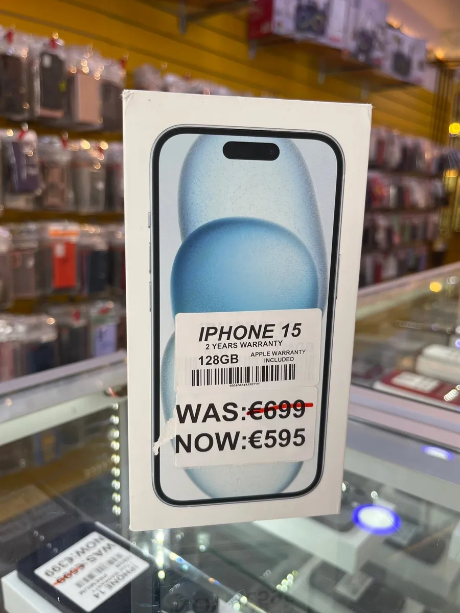 iPhone 15 2 year warranty 128GB - Image 1