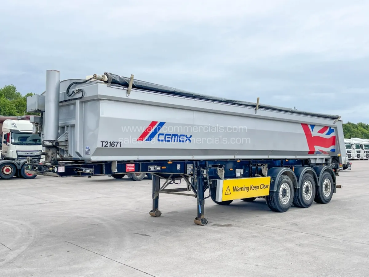 2017 WILCOX BULK TIPPING TRAILER - Image 3
