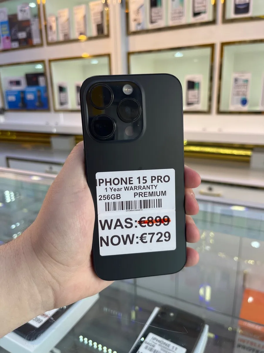 iPhone 15 pro 1 year warranty 256GB - Image 2
