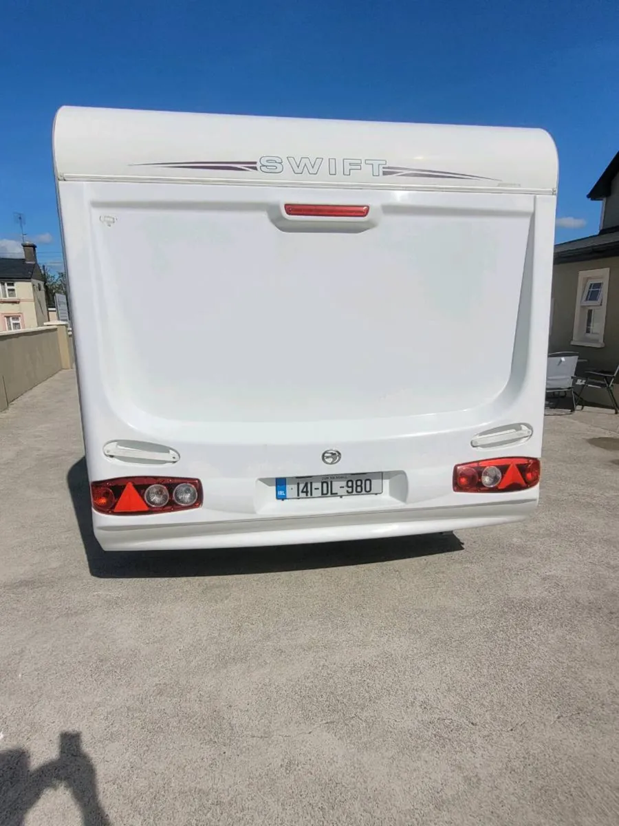 4 bert swift charisma caravan 2007 with fixed bed - Image 2