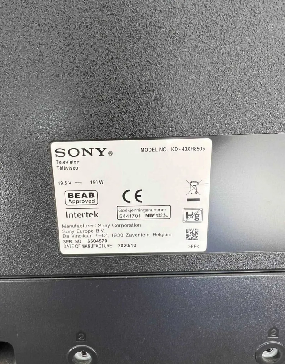 Sony Bravia 43 inch Smart TV - Image 3